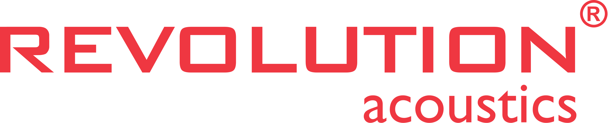 Revolution Acoustics logo - default